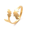 304 Stainless Steel Open Cuff Rings RJEW-Q808-02B-G-1