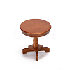 Miniature Wooden Round Coffee Table MIMO-PW0001-092C-1