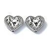 Tibetan Style Alloy Beads TIBEB-F065-08AS-04-1