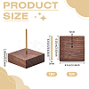 1Pc Wood Action Figure Display Pedestals ODIS-FG0002-19B-2