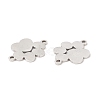 Non-Tarnish 201 Stainless Steel Connector Charms STAS-G296-16P-2