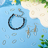 24Pcs 2 Colors Brass Linking Rings KK-TA0003-06-5
