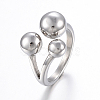 Tarnish Resistant 304 Stainless Steel Finger Rings RJEW-H125-12G-18mm-1