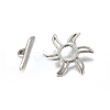 Tibetan Style Alloy Toggle Clasps LF5115Y-1