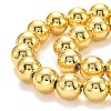 Electroplate Non-magnetic Synthetic Hematite Beads Strands G-L485-01E-M-3