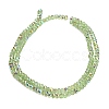 Electroplate Glass Beads Strands GL-CBAA615-03G-2