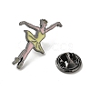 Dancing Girl Enamel Pins JEWB-K018-02A-B-3