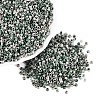 Opaque Picasso Cylinder Glass Beads SEED-Q039-06A-18-1