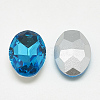 Pointed Back Glass Rhinestone Cabochons RGLA-T080-8x10mm-12-2