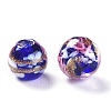 Handmade Gold Sand Lampwork Beads X-LAMP-T006-10B-2