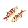 Brass Enamel Pendants KK-CBA3297-05A-G01-2