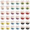 10Pcs Handmade Printed Porcelain Beads PORC-YW0001-29A-2