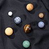 Natural Gemstone Eight Planets of the Solar System Display Decorations G-F734-13-5