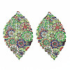 430 Stainless Steel Big Pendants STAS-T061-20-B01-2