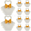 DIY PU Imitation Leather Heart Flower Purse Making Sets PURS-WH20005-04B-1