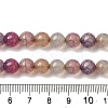 Dyed & Heated Natural Dragon Veins Agate Beads Strands G-P539-A01-01-5