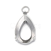 304 Stainless Steel Rhinestone Claw Settings STAS-U042-04A-P-1