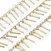 Rack Plating Brass link Chains CHC-A007-11KCG-1