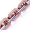 Handmade Acrylic Cable Chains AJEW-JB00673-3