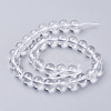 Natural Quartz Crystal Beads Strands G-C175-6mm-2-2