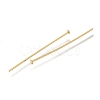 Brass Flat Head Pins KK-H502-01E-G-2