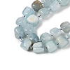 Natural Aquamarine Beads Strands G-A254-A01-02-4