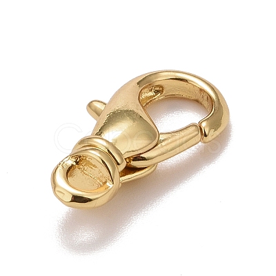 Brass Lobster Claw Clasps LS-KK-M229-50G-1