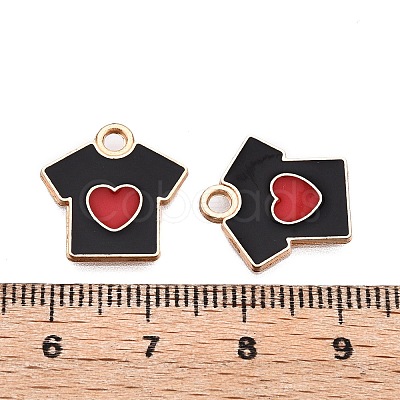 Alloy Enamel Pendants ENAM-S121-088C-1