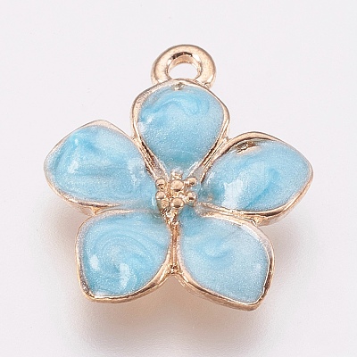 Zinc Alloy Enamel Pendants LS-PALLOY-I124-10G-E-1