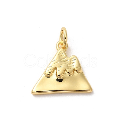 Rack Plating Mountain Brass Pendants KK-Z056-07G-1