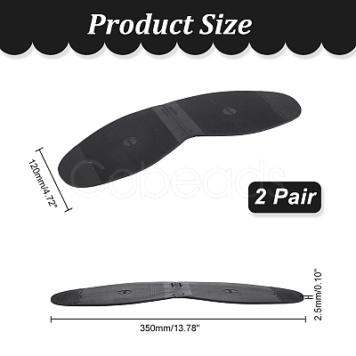 Rubber Shoe Repair Material for Leather Shoes & Boots DIY-WH0430-024C-1