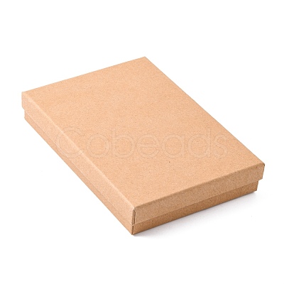 Kraft Paper Box CON-WH0009-02-1