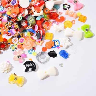 3D Polymer Clay & Resin Cabochons Nail Art Decorations MRMJ-R129-50-1