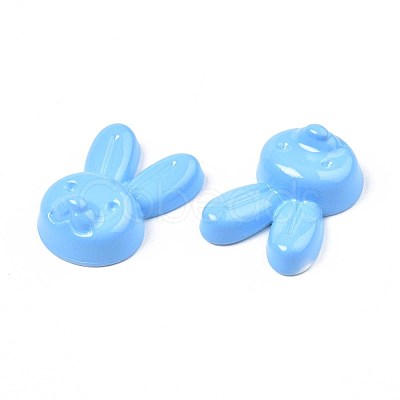 Spray Painted Acrylic Beads ACRP-S679-32-1