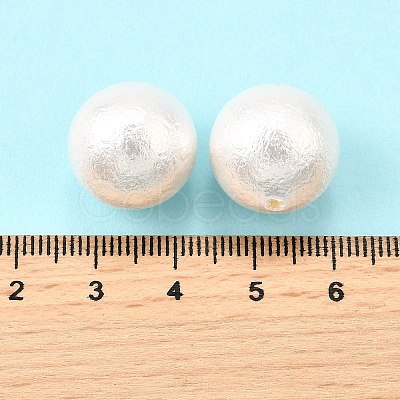 Electroplate Shell Pearl Beads BSHE-K016-16mm-1