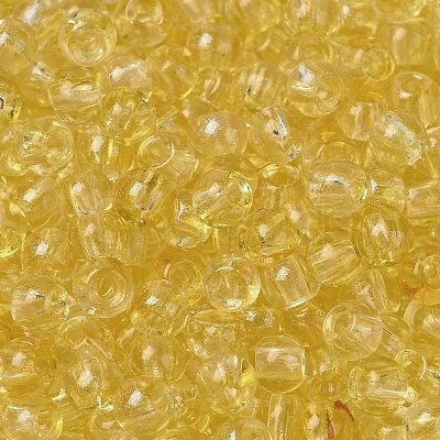Transparent Colours Glass Round Beads SEED-F006-05A-09-1