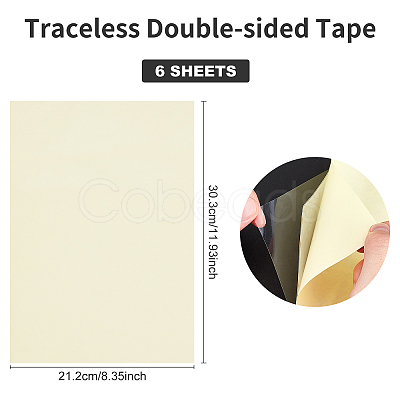 BENECREAT Traceless Double-sided Tape DIY-BC0001-71-1