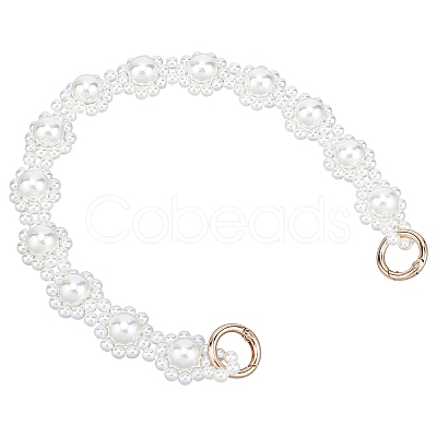 ABS Imitation Pearl Bag Chain FIND-WH0094-69-1