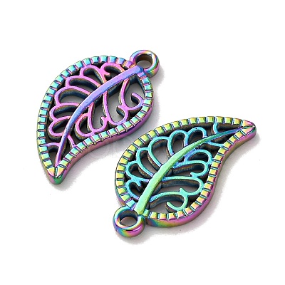 304 Stainless Steel Pendants STAS-Q362-08B-M-1