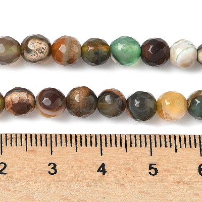 Natural Agate Beads Strands G-C082-A01-52-1