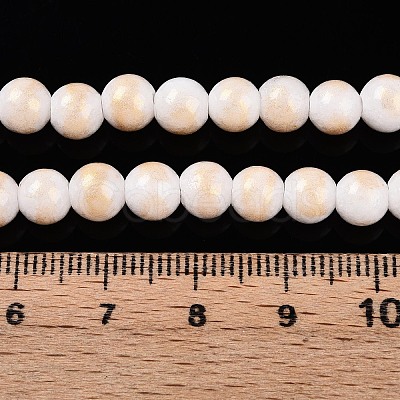 Natural Mashan Jade Beads Strands G-A255-A01-02H-1