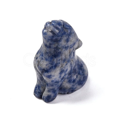 Natural Blue Spot Jasper Display Decorations DJEW-P019-A03-1