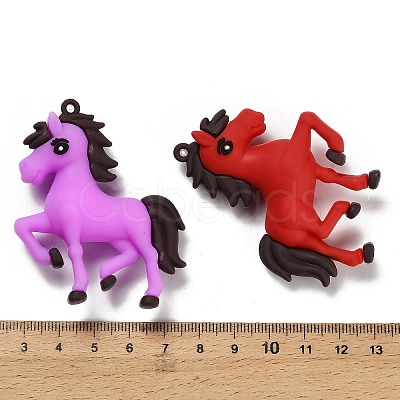 PVC Plastic Pendants FIND-I069-02-1