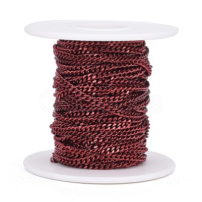 Electrophoresis 304 Stainless Steel Curb Chains CHS-M002-02A-1
