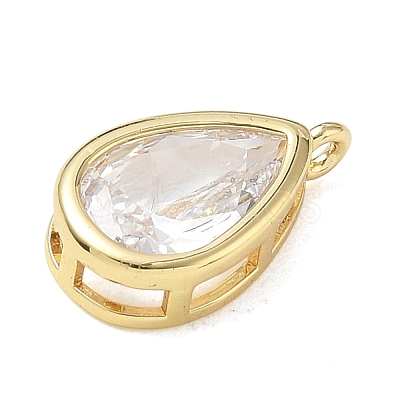 Brass Pave Cubic Zirconia Pendants KK-CBA56EF-34B-G05-1