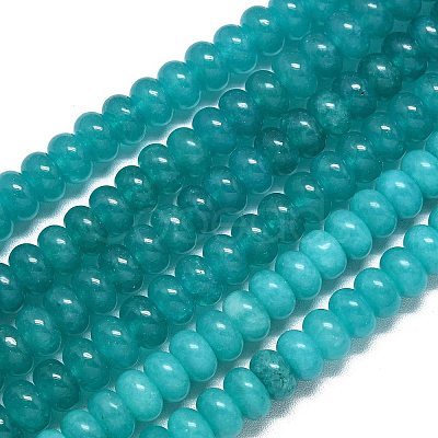 Natural Malaysia Jade Beads Strands X-G-B165-G01-5x8mm-14-1