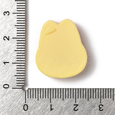 Cute Opaque Resin Cabochons RESI-G106-02C-1