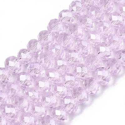 Electroplate Glass Beads Strands EGLA-A034-T3mm-A22-1