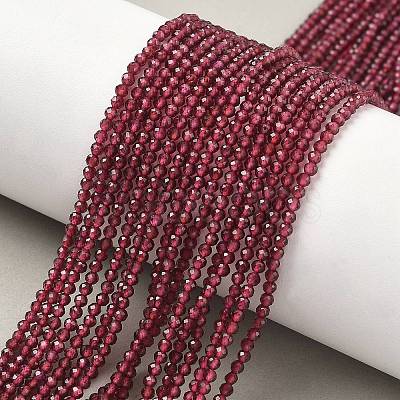 Natural Garnet Beads Strands G-RM241221-A3-1