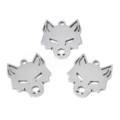 Non-Tarnish 201 Stainless Steel Pendants STAS-T044-272P-1